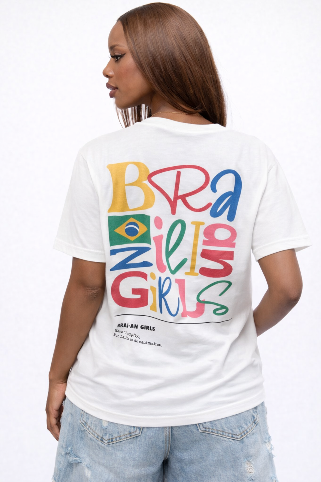 Blusa Brasil Cores