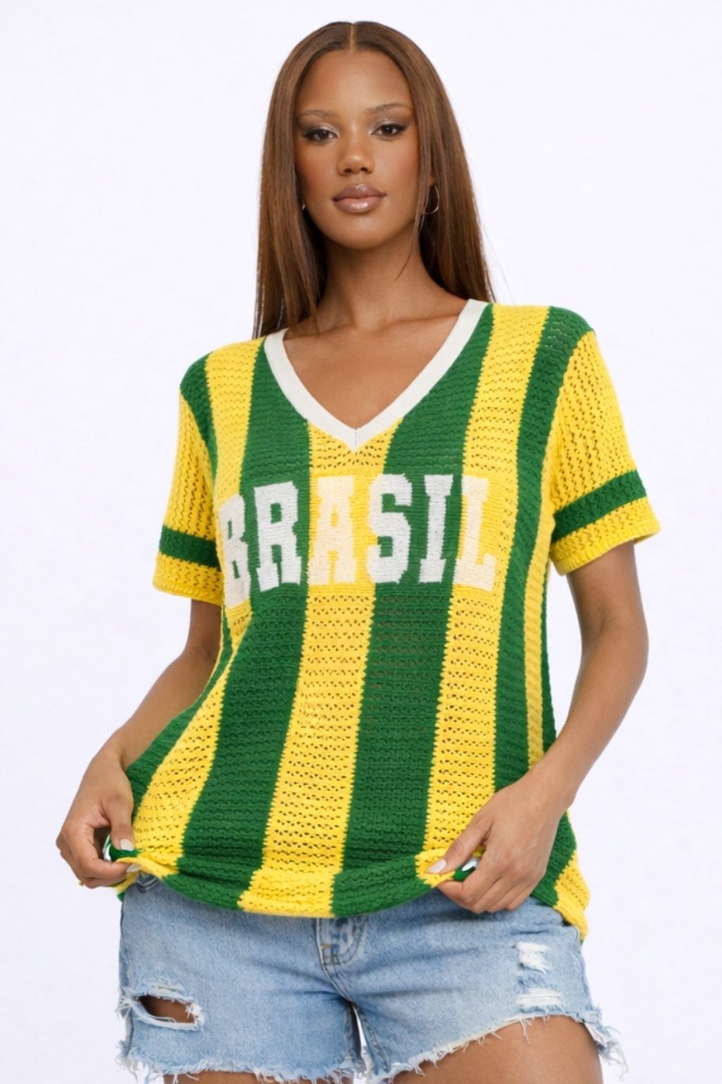 Camisa Tricot Brasil